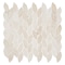 Andova Tiles SAMPLE Channing Elongated Hex 1 x 25 Marble Honeycomb Mosaic Wall  Floor Tile SAM-ANDCHA140 - alternate 7